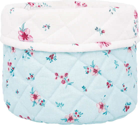 Brotkorb Stoff Greengate Sila Pale Blue – 100% Baumwolle