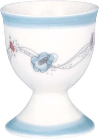 Eierbecher Greengate Venissa Weiß – Steinzeug mit Blumendesign