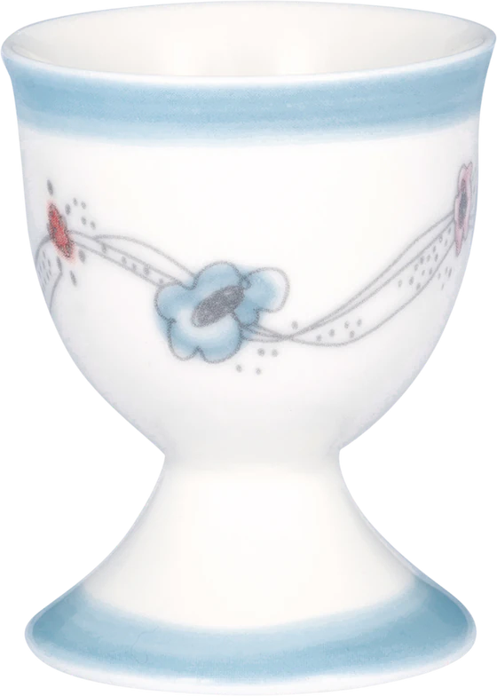 Eierbecher Greengate Venissa Weiß – Steinzeug mit Blumendesign