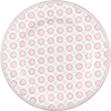 Dessertteller Greengate Narina zartrosa Steinzeug floral - pale pink