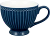 Teetasse Greengate Alice Dunkelblau – Steinzeug 300ml - dark blue