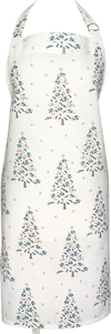 Küchenschürze Greengate Lucie Xmas Weiß – 100% Baumwolle
