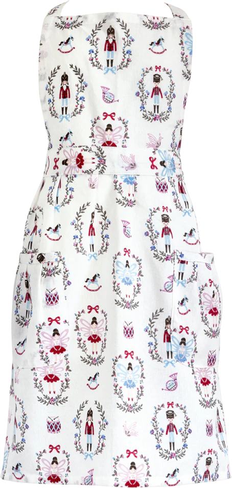 Kinderschürze Greengate Cindarella Weiß 100% Baumwolle