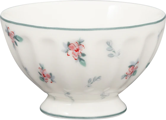 Müslischale Greengate Jalia Weiß – Steingut, Skandinavisch