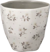 Latte-Becher Greengate Elements Eileen Weiß – Steinzeug Unikat