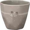 Latte-Becher Greengate Elements Eileen grau – Steinzeug skandinavisch - grey