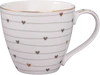 Kaffeebecher Greengate Mug Grace Grau – Skandinavisches Design - grey