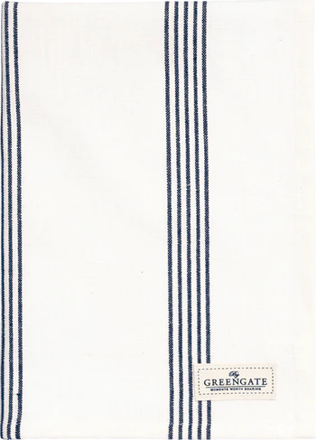 Geschirrtuch Greengate Gladys Dunkelblau 100% Baumwolle