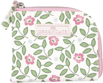 Kleine Geldbörse Greengate Lotta Weiß – Wasserabweisend & Kompakt