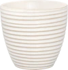 Kaffeebecher Greengate Dunes Weiß – Steingut, Spülmaschinenfest