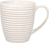 Kaffeebecher Greengate Dunes Weiß – Steinzeug, Spülmaschinenfest