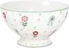 Suppenschale Greengate Noella Weiß – Steinzeug skandinavisches Design
