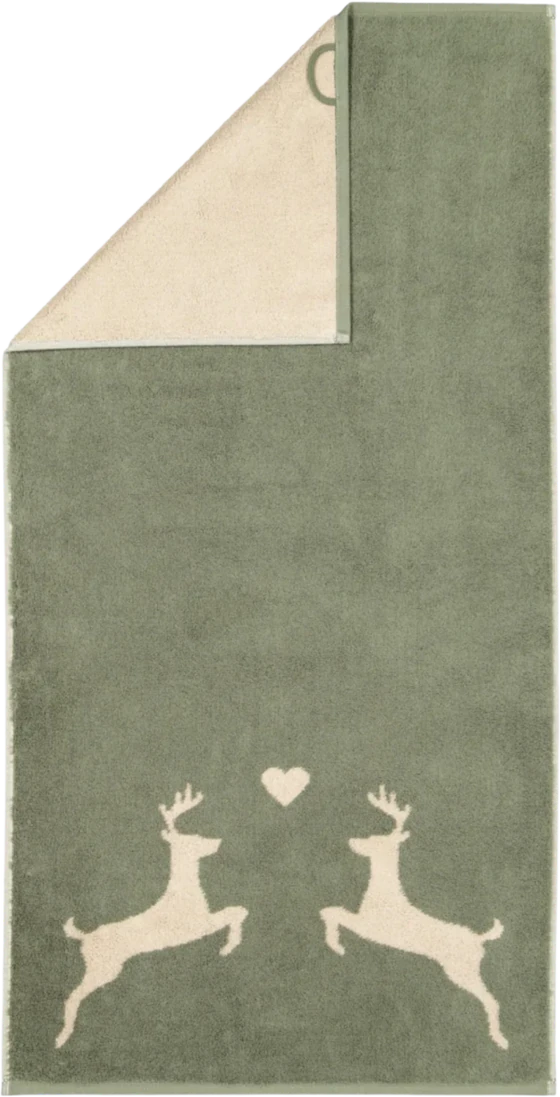 Handtuch Walkfrottier Cawö 6228-43 zirbe – Weich & Hautfreundlich