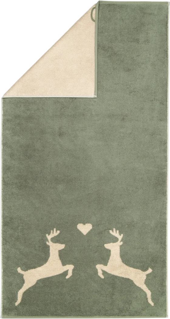 Handtuch Walkfrottier Cawö 6228-43 zirbe – Weich & Hautfreundlich