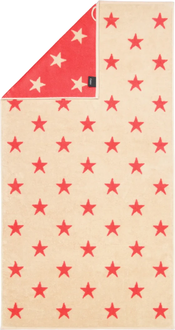 Handtuch Cawö New Stars 6260 Beige Pink Weich Baumwolle