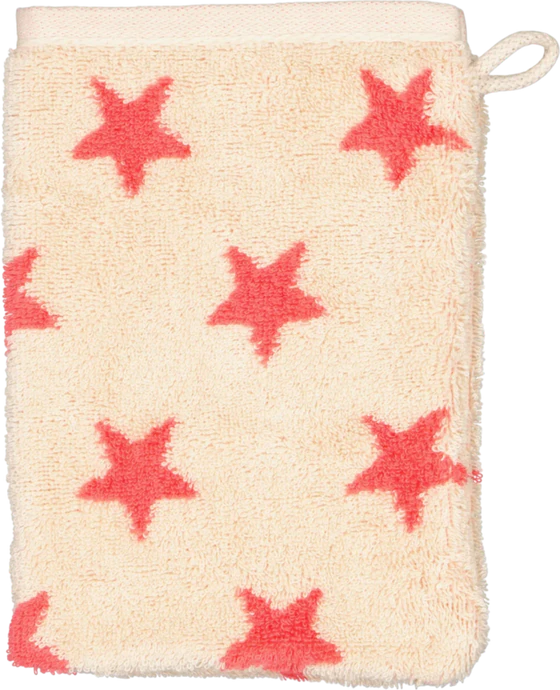 Handtuch Cawö New Stars 6261-32 Beige/Pink Saugstark Baumwolle