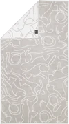 Handtuch Cawö Cute Cats 6264-76 platin/weiß Baumwolle
