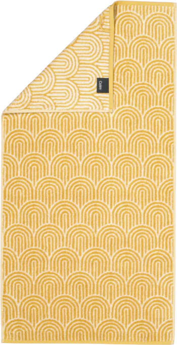 Handtuch Cawö Maison 6268-35 Gold – Saugstarkes Walkfrottier