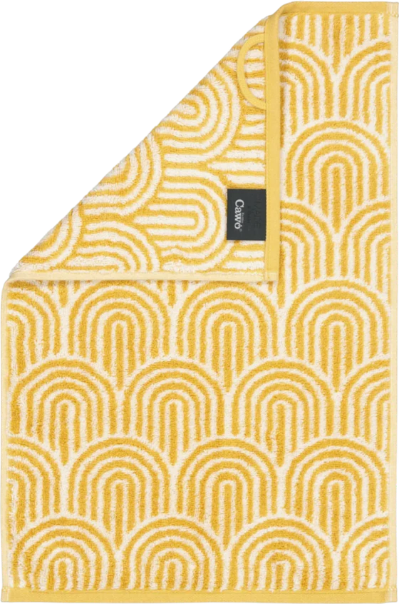 Handtuch Cawö Maison 6268-35 Gold – Saugstarkes Walkfrottier