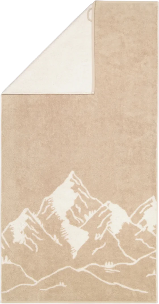 Handtuch Cawö Alpenchic 6269-33 natur – Flauschig & Saugfähig