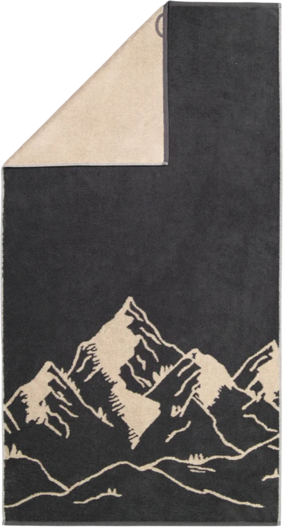 Handtuch Cawö Alpenchic 6269-73 Granit – 100% Baumwolle