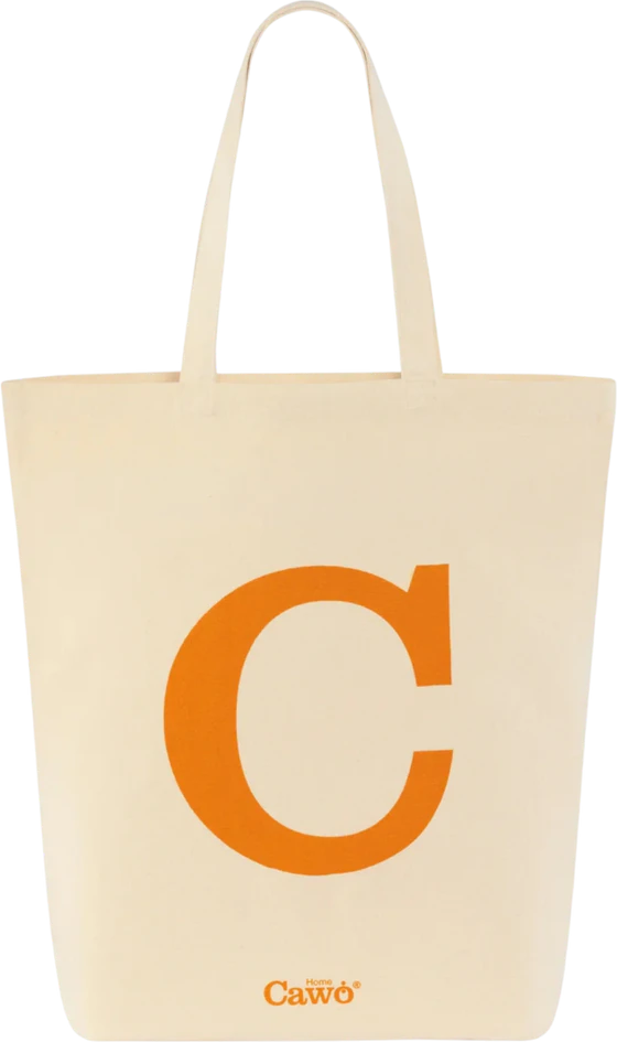 Einkaufstasche Cawö Shopper 55705-33 Natur Orange Baumwolle