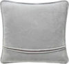 Kissenhülle Joop! Uni Doubleface Navy-Silber – Kuschelweich mit Häkelsaum
