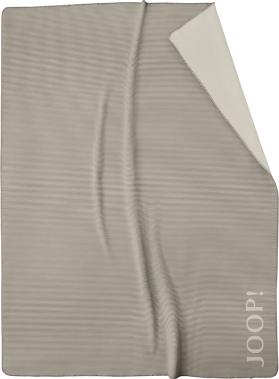Wohndecke Joop! TOUCH Sand-Natur – Wärmend & Hautsympathisch