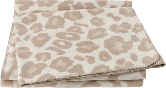 Wohndecke Joop! LEO-Creme – Weich & wendbar mit Leopardenmuster