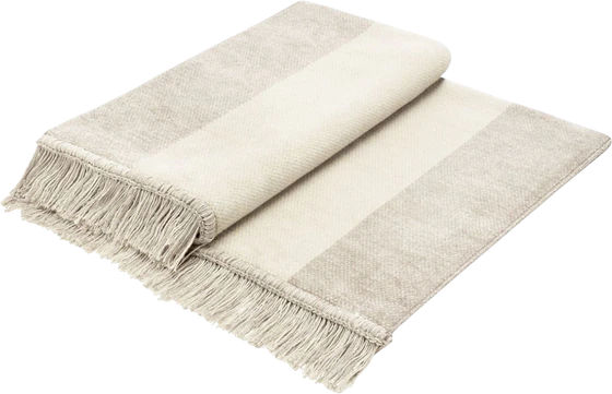 Sesselschoner Biederlack Cover Cotton Salt&Pepper natur – Wärmend & pflegeleicht