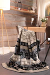 Kuscheldecke Biederlack Winter Braid Flauschig-weich 150x200