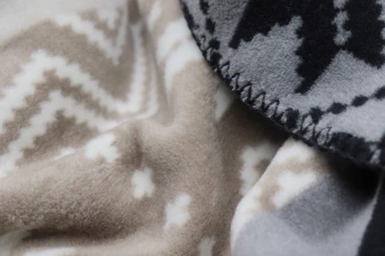 Kuscheldecke Biederlack Winter Braid Flauschig-weich 150x200