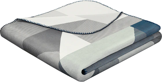 Wohndecke Biederlack Graphic View – Geometrisches Design, 150x200 cm