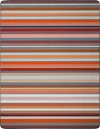 Wohndecke Biederlack Tundra Rot-Orange – Weich & Hautsympathisch