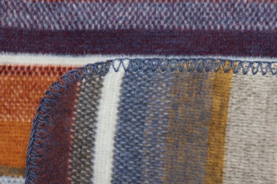 Wohndecke Biederlack Tundra Rot-Orange – Weich & Hautsympathisch