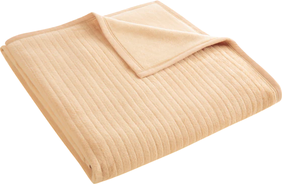 Wohndecke Biederlack Feel Sand – Samtband & Cord-Optik