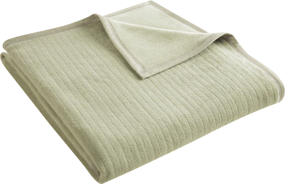 Wohndecke Biederlack Feel Salvia – Weich & Wärmend, Samtband