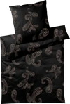 Bettwäsche-Garnitur Joop! 4120-9 Schwarz Paisley Mako-Satin