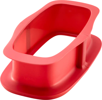 Backform-Set Lekue 24 cm Silikon Kastenform mit Teller