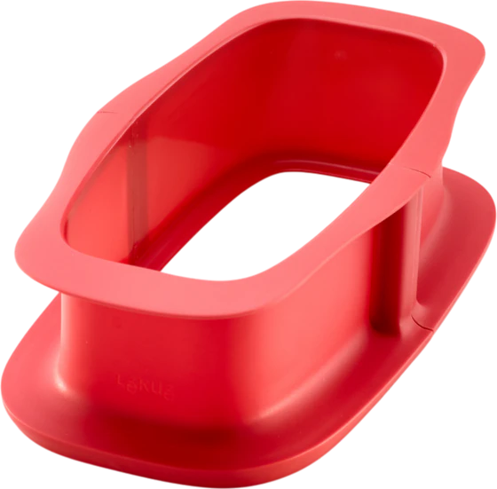 Backform-Set Lekue 24 cm Silikon Kastenform mit Teller