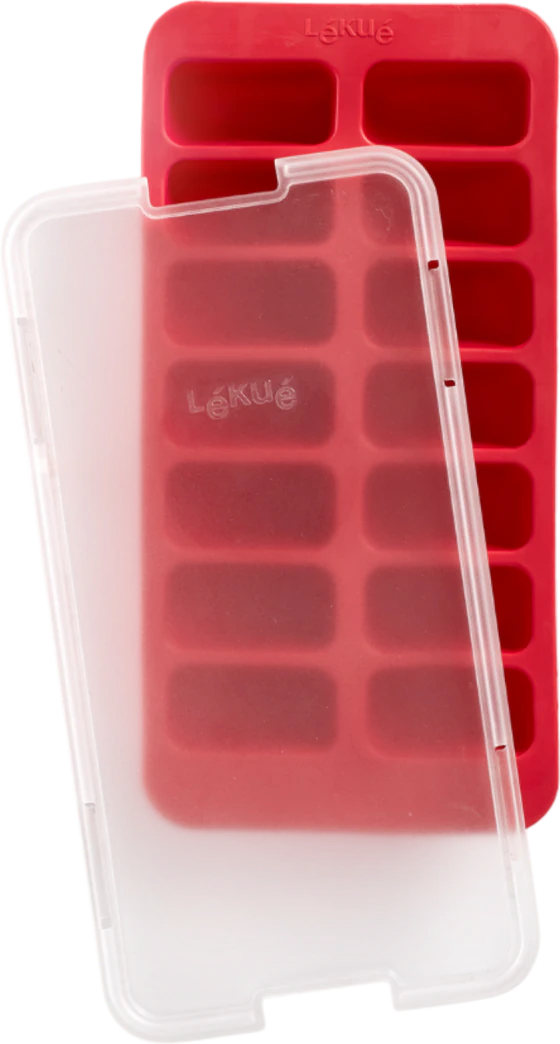 Eiswürfelform mit Deckel Lekue – Flexibles Silikon BPA-frei