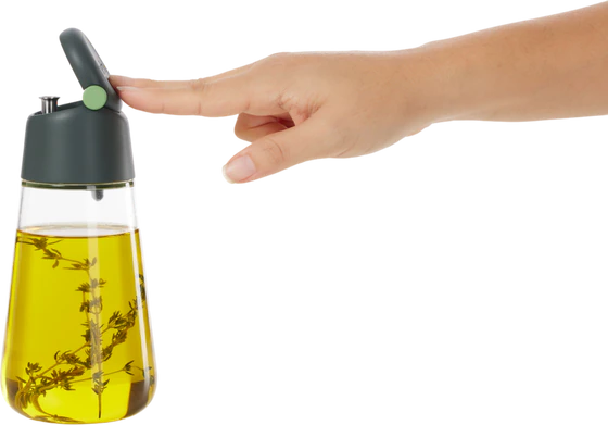 Ölspender für Küche Lekue – Glas & Silikon BPA-frei 200ml