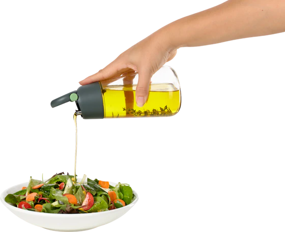 Ölspender für Küche Lekue – Glas & Silikon BPA-frei 200ml
