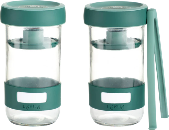 Set zur Fermentation Lekue Fermentier-Set Borosilikatglas 700 ml
