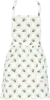 Kinderschürze Greengate Berry petit white – 100% Baumwolle