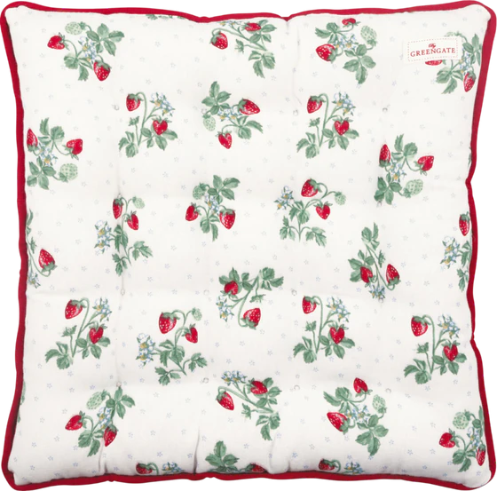 Sitzkissen Greengate Berry white – Komfort & skandinavisches Design