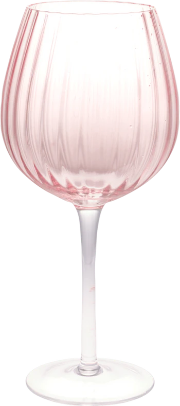 Weinglas Greengate Alice pale pink – Elegantes Glasdesign