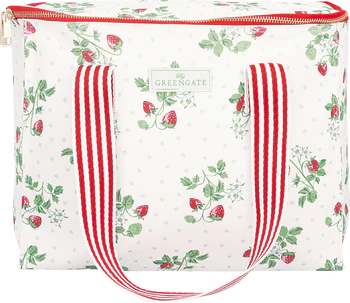 Kühltasche Greengate Berry White – Skandinavisches Design