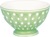 Müslischale Greengate Dotty Pale Green – Porzellan gepunktet