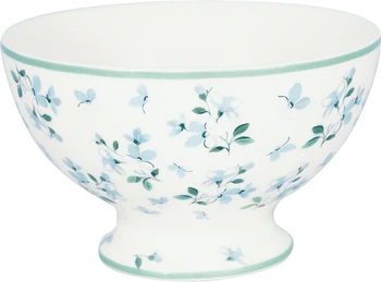 Kleine Schale Greengate Alaia Weiß – Porzellan Unikat